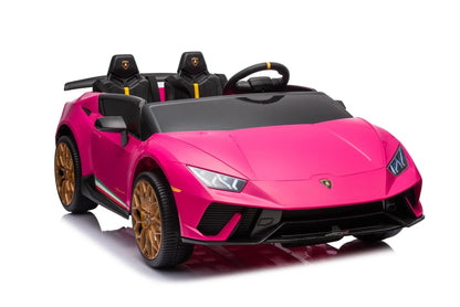 2026 Lamborghini Huracan 24V 2 Seater DELUXE Kids Ride On Car with Remote Control - Couch Potato