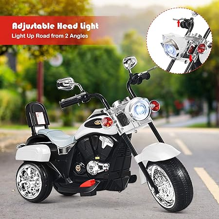 CHOPPER STYLE ELECTRIC RIDE ON TRIKE Ages 1 - 4 - Couch Potato