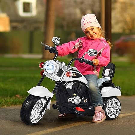 CHOPPER STYLE ELECTRIC RIDE ON TRIKE Ages 1 - 4 - Couch Potato