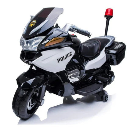 2026 24V Police 2 Seater Motorcycle with Rubber Tires - Couch Potato