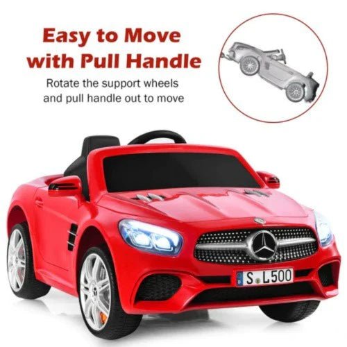 2026 Mercedes Benz 12V SL500 Kids Ride On Car with Remote Control - Couch Potato