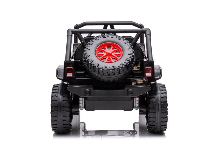 2026 24V Jeep Style RAIDER 2 Seater Kids Ride On Car with Remote Control and Back Wheel - Couch Potato