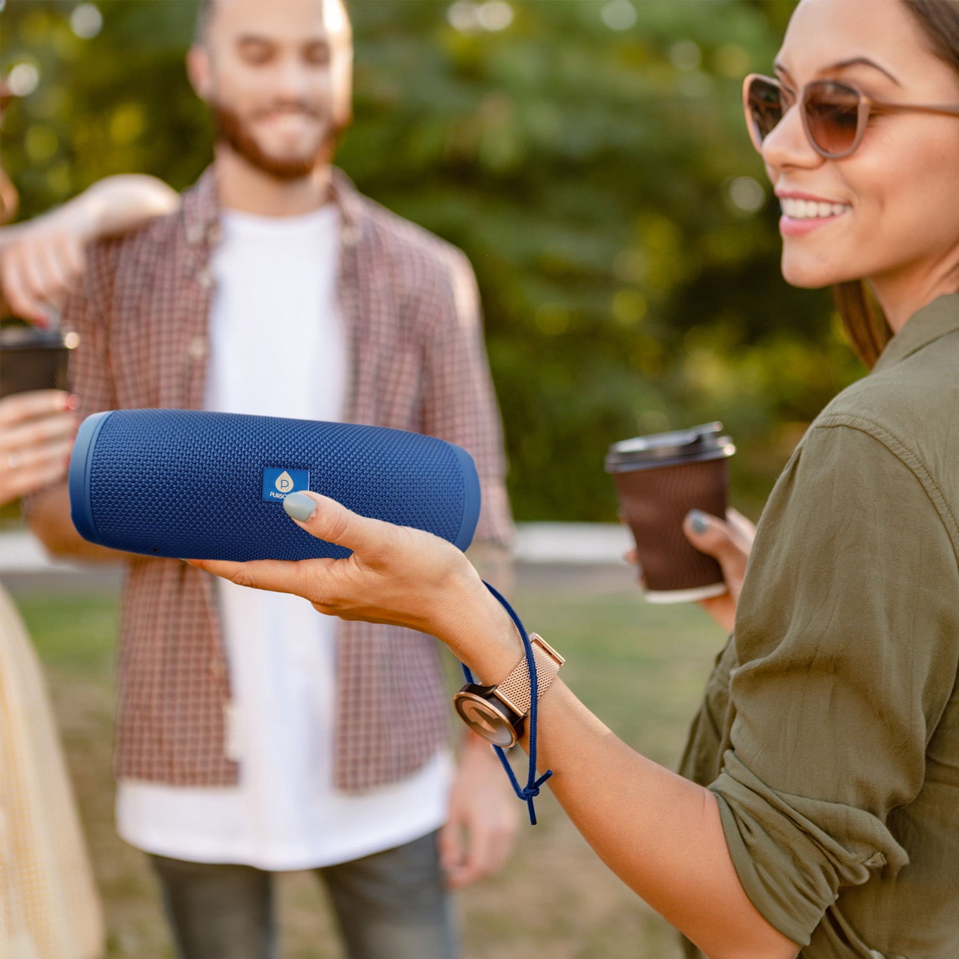 Pursonic Peak Wireless Speaker - Couch Potato