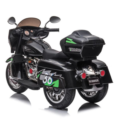 12V Kids Ride on Three - Wheeled Motorcycle For Age 3 - 8 - Couch Potato