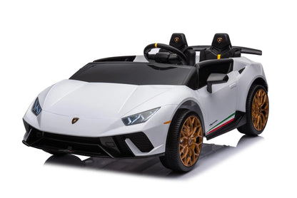 2026 Lamborghini Huracan 24V 2 Seater DELUXE Kids Ride On Car with Remote Control - Couch Potato