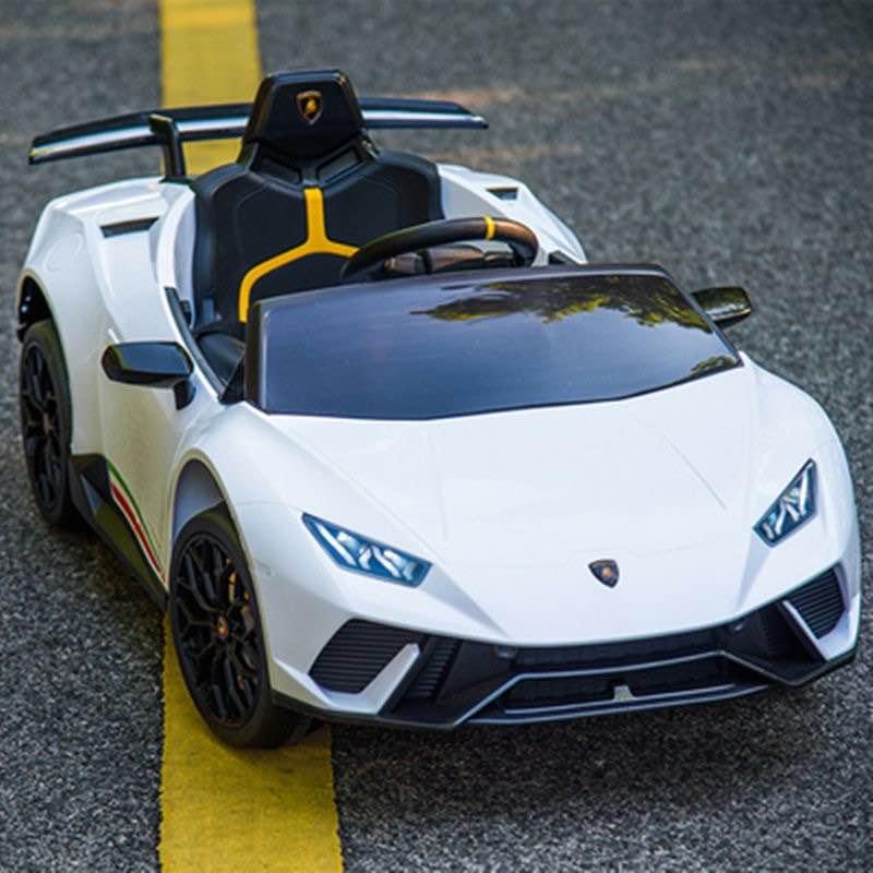 2026 12V Lamborghini Huracan DELUXE Kids Electric Ride On Car with Remote Control - Couch Potato
