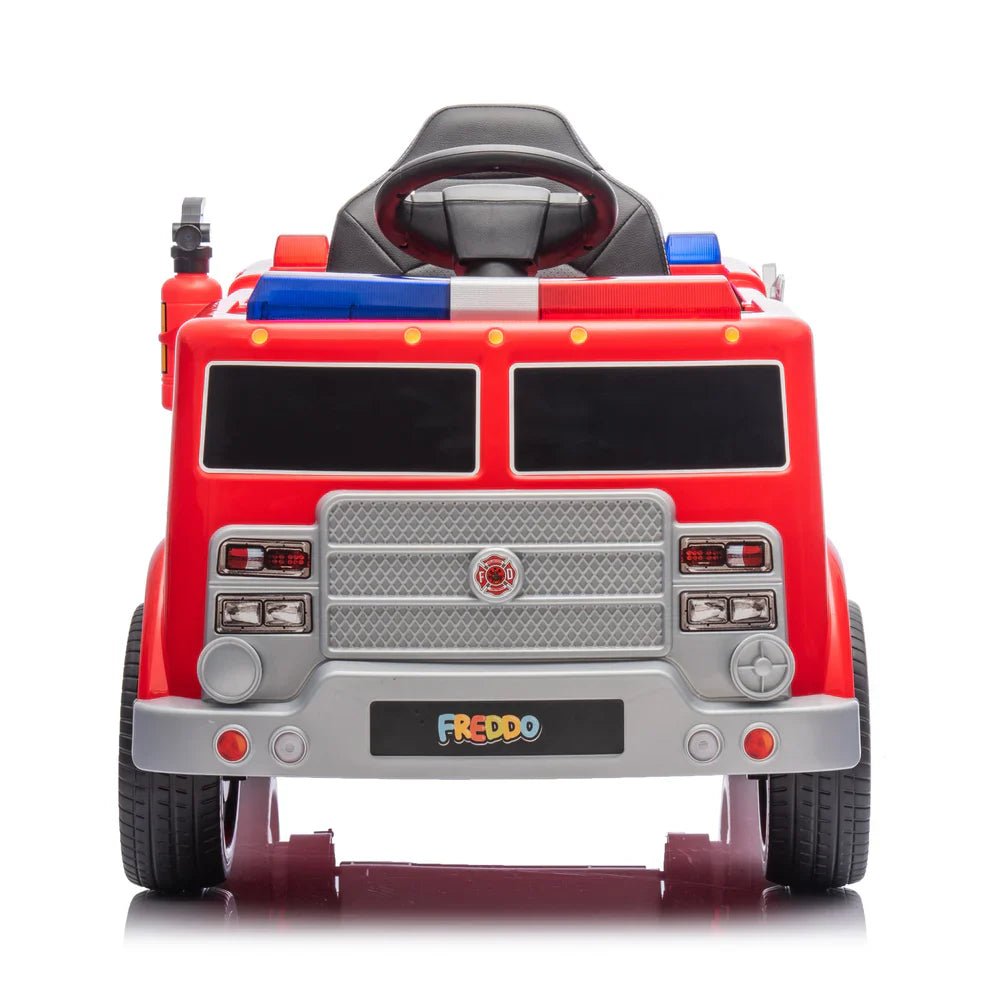 2026 Fire Truck 12V DELUXE Kids Ride On Car with Remote Control - Couch Potato
