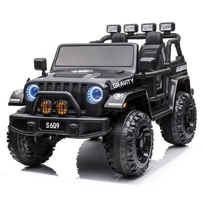 2026 24V Monster Jeep 2 Seater DELUXE Kids Ride On Car with Remote Control - Couch Potato