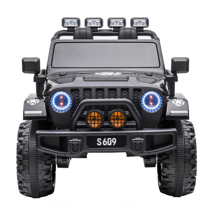 2026 24V Monster Jeep 2 Seater DELUXE Kids Ride On Car with Remote Control - Couch Potato