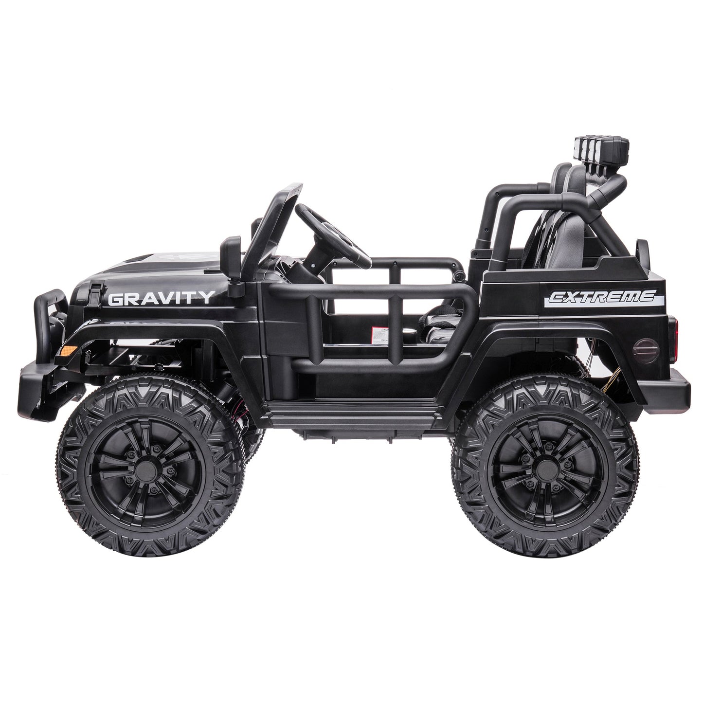 2026 24V Monster Jeep 2 Seater DELUXE Kids Ride On Car with Remote Control - Couch Potato