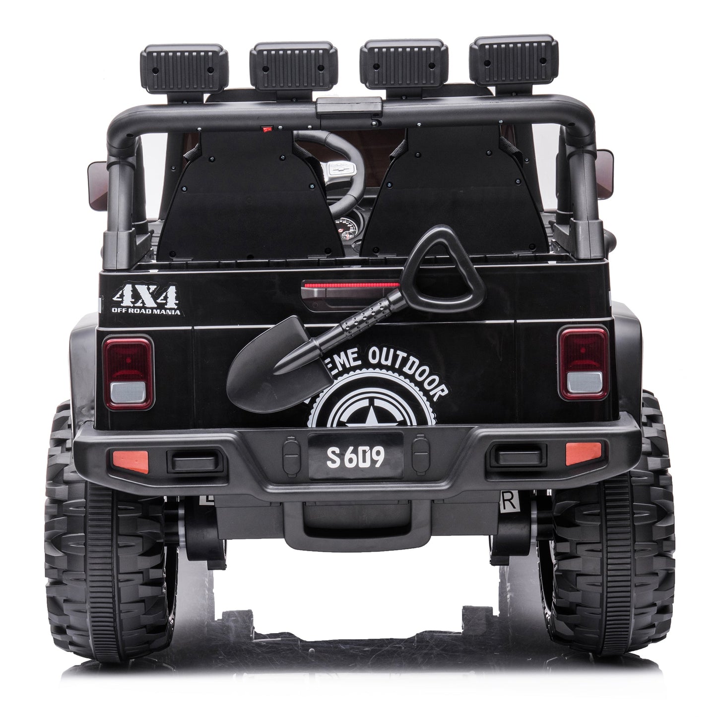 2026 24V Monster Jeep 2 Seater DELUXE Kids Ride On Car with Remote Control - Couch Potato