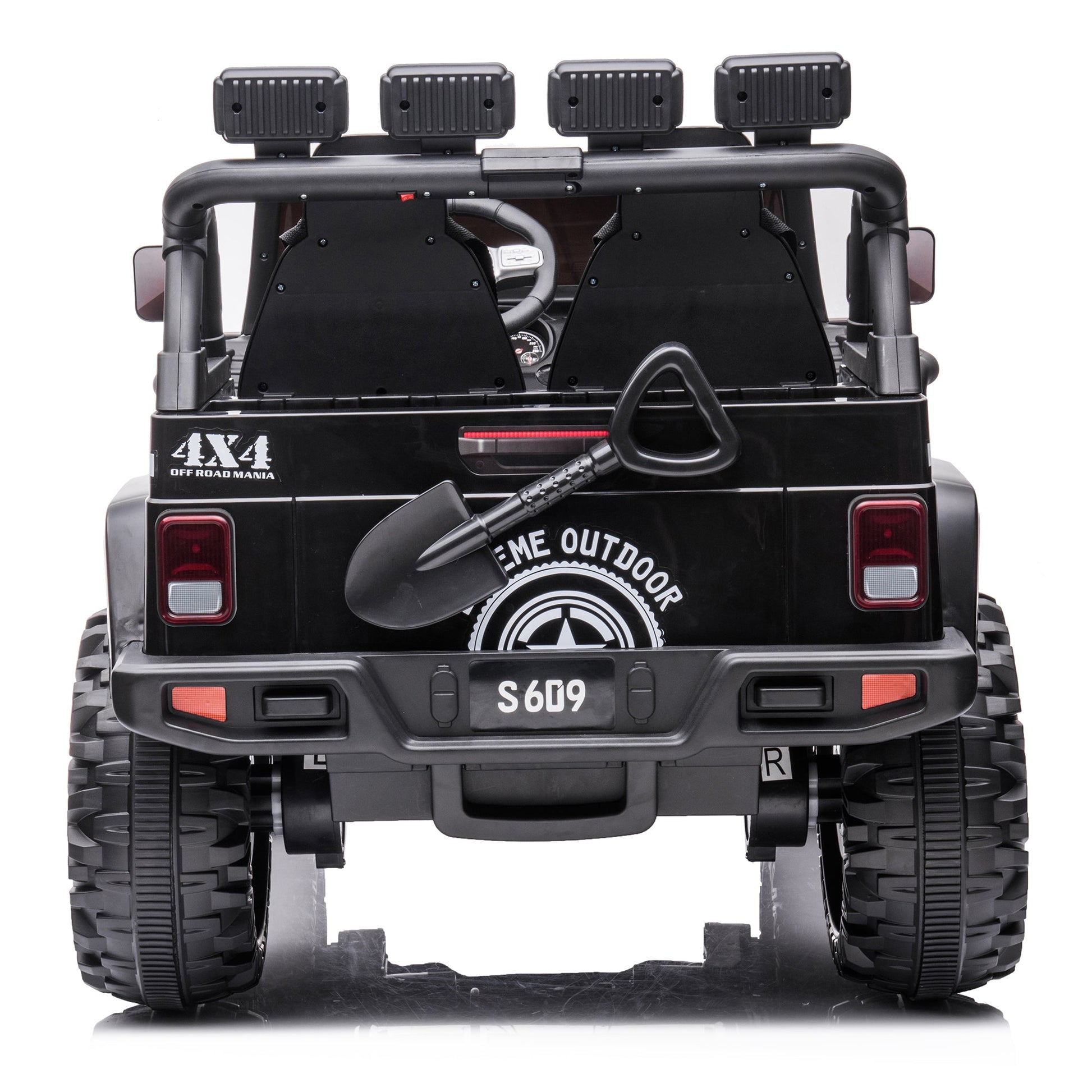 2026 24V Monster Jeep 2 Seater DELUXE Kids Ride On Car with Remote Control - Couch Potato