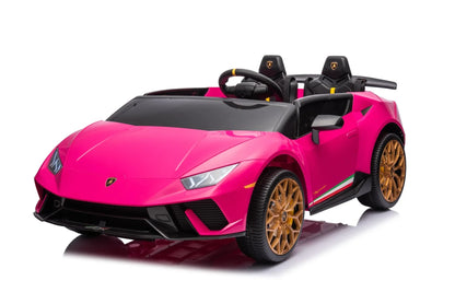2026 Lamborghini Huracan 24V 2 Seater DELUXE Kids Ride On Car with Remote Control - Couch Potato