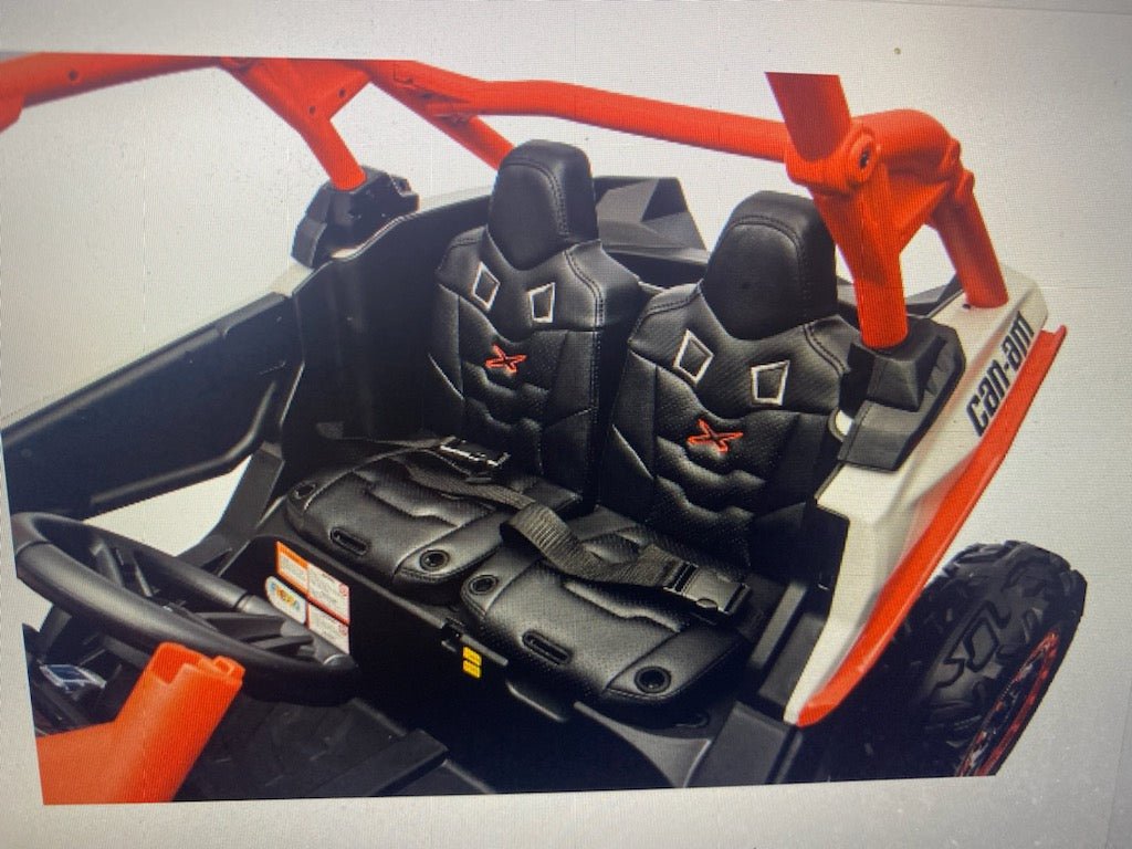 2026 2X24V CAN AM MAVERICK 4X4 2 Seater DELUXE Kids Ride On Car with Remote Control - Couch Potato