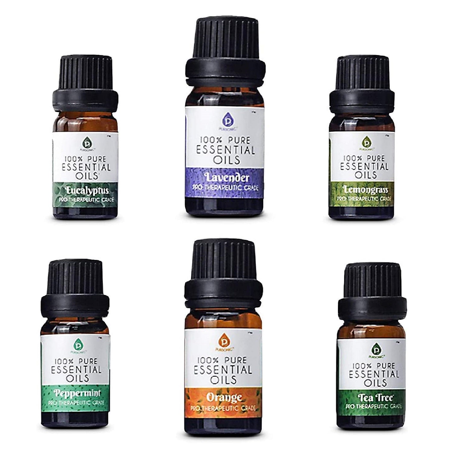 6 Pack of 100% Pure Essential Aromatherapy Oils - Couch Potato