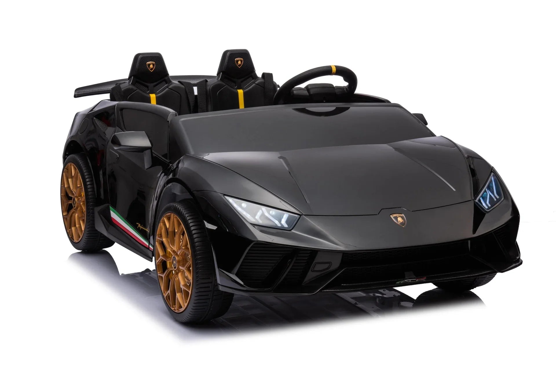 2026 Lamborghini Huracan 24V 2 Seater DELUXE Kids Ride On Car with Remote Control - Couch Potato