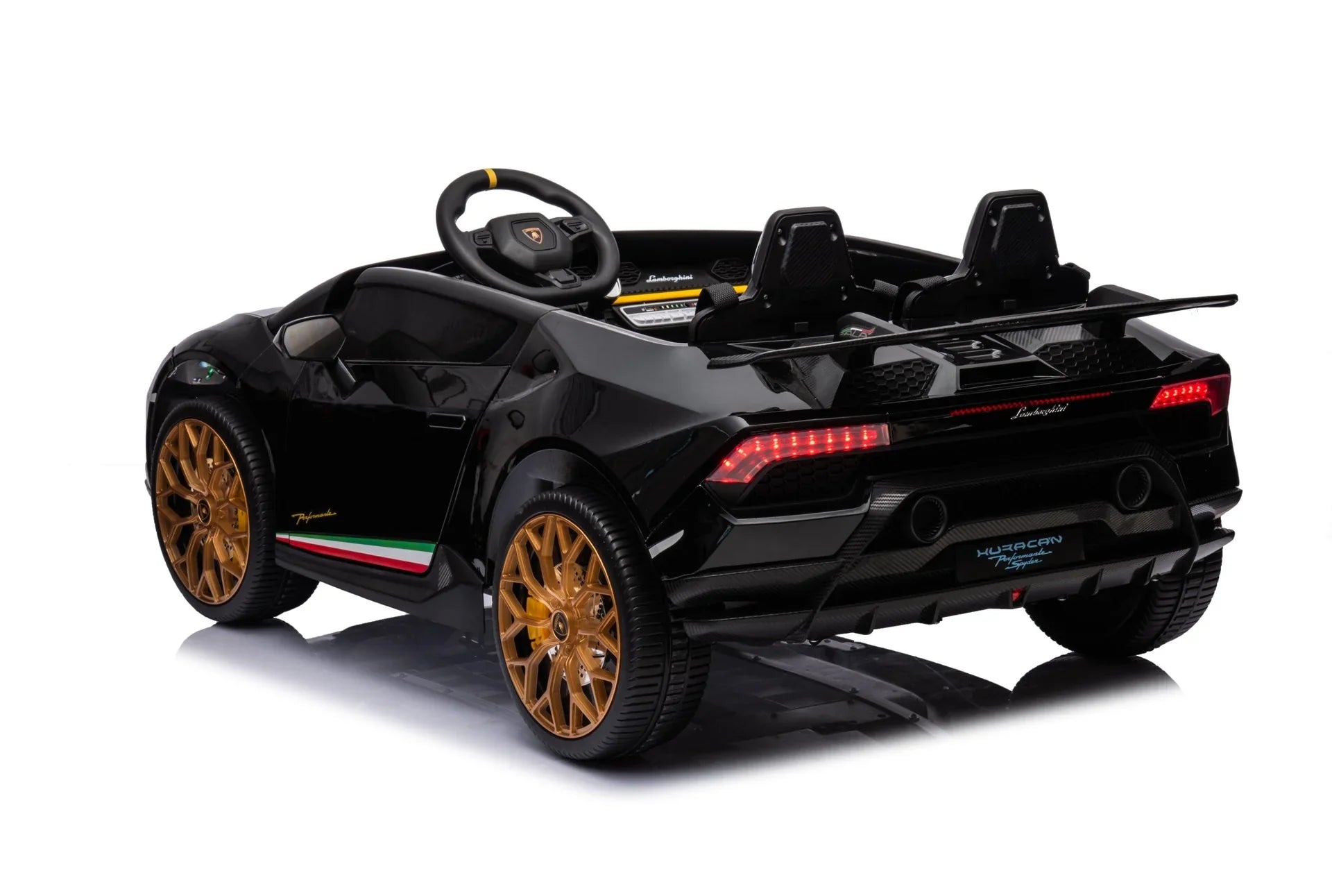2026 Lamborghini Huracan 24V 2 Seater DELUXE Kids Ride On Car with Remote Control - Couch Potato