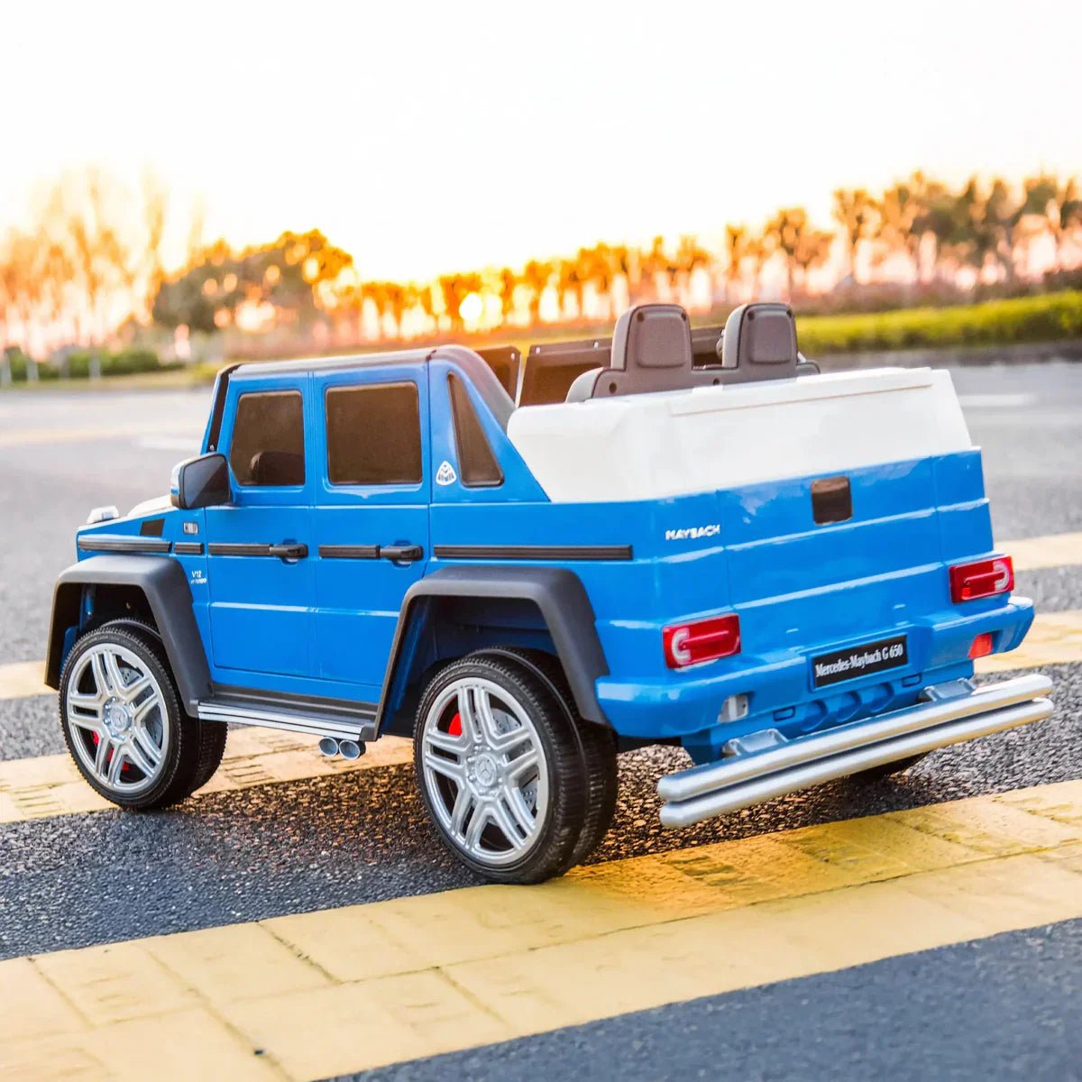 2026 12V Mercedes Benz Maybach G650 Kids Ride On Car with Remote Control - Couch Potato