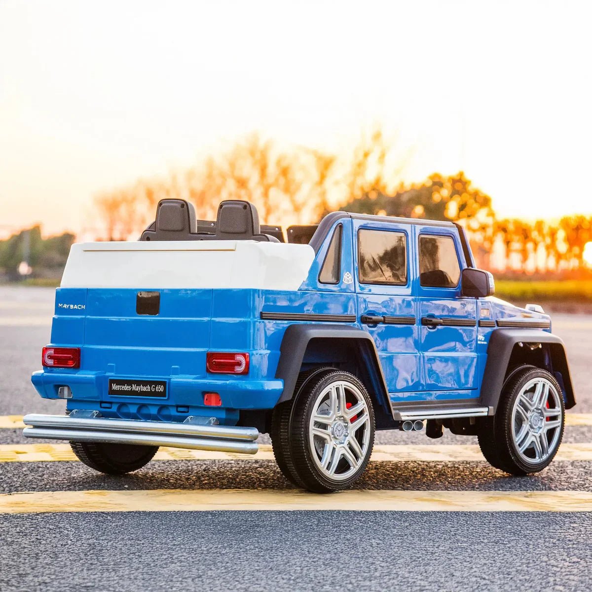 2026 12V Mercedes Benz Maybach G650 Kids Ride On Car with Remote Control - Couch Potato