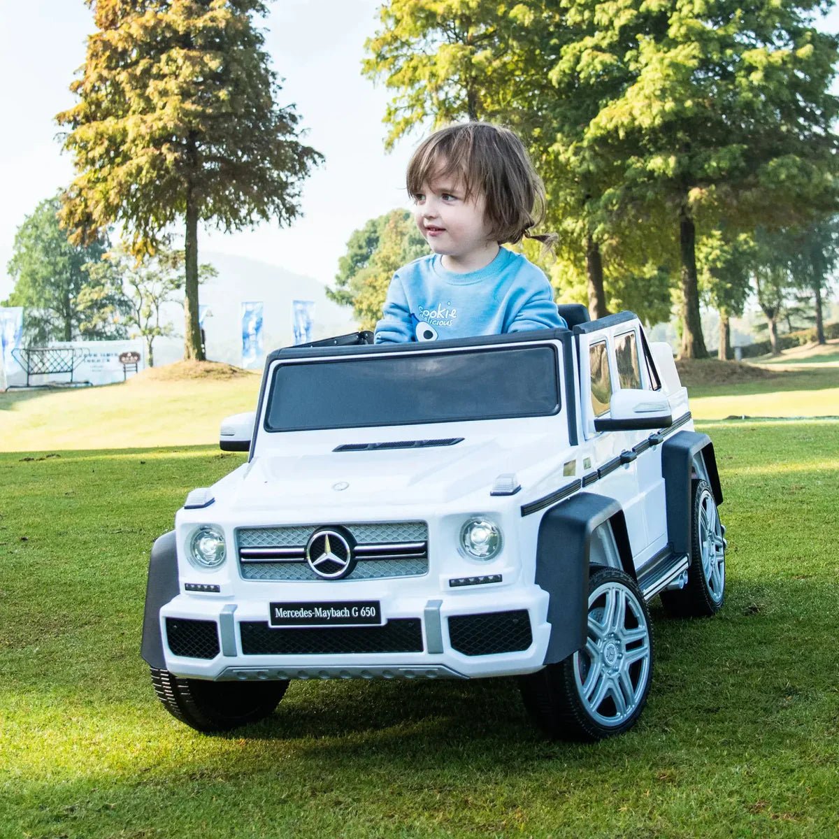 2026 12V Mercedes Benz Maybach G650 Kids Ride On Car with Remote Control - Couch Potato