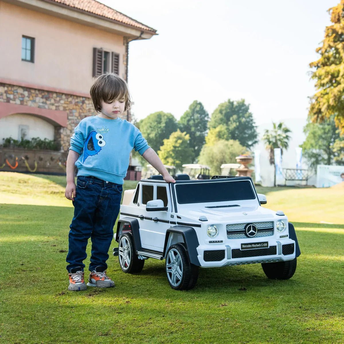 2026 12V Mercedes Benz Maybach G650 Kids Ride On Car with Remote Control - Couch Potato