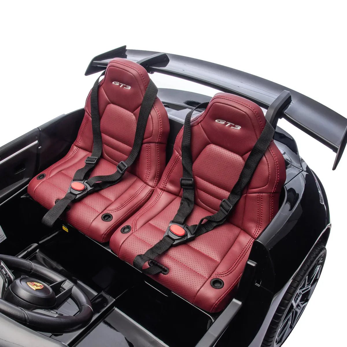 2026 24V Porsche 911 GT3 2 Seater Kids Ride On Car - NEW Silent Motor - Couch Potato