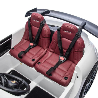 2026 24V Porsche 911 GT3 2 Seater Kids Ride On Car - NEW Silent Motor - Couch Potato
