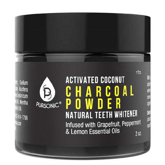 Activated Coconut Charcoal Powder Natural Teeth Whitener - Couch Potato