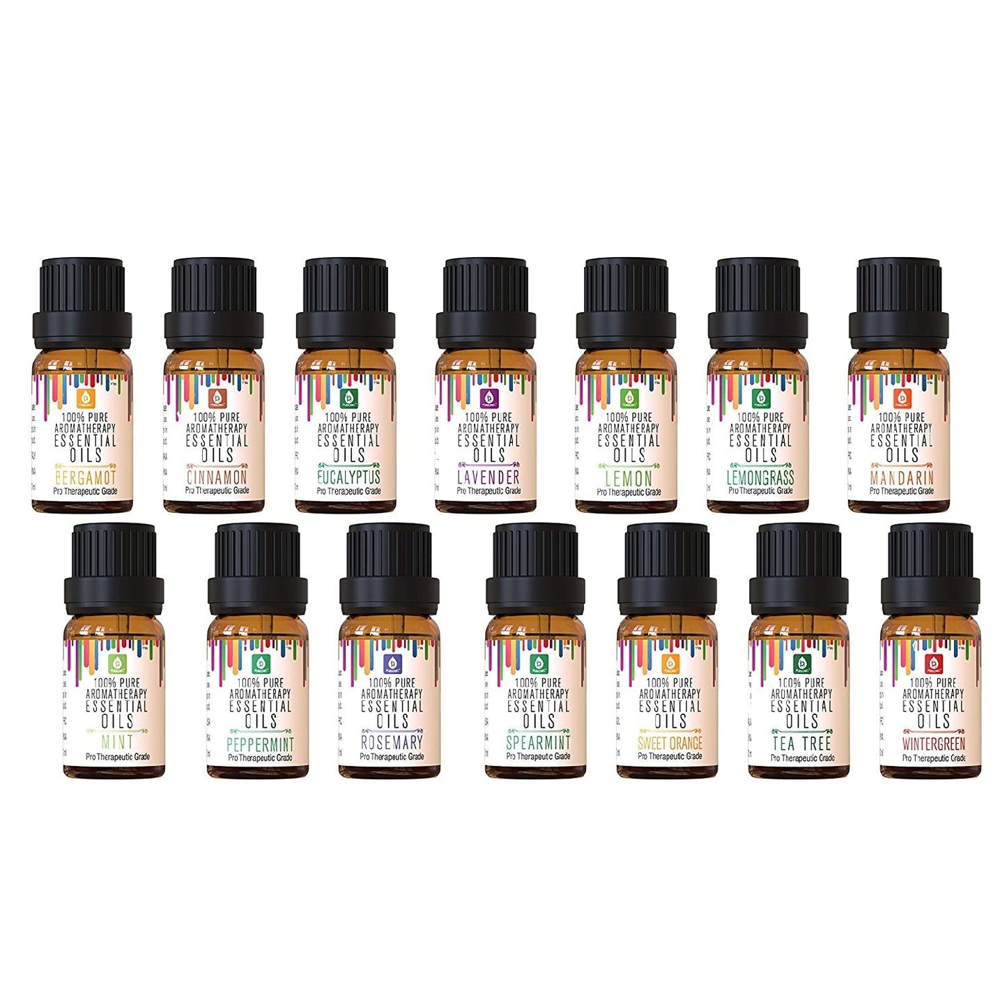 14 Pack of 100% Pure Essential Aromatherapy Oils - Couch Potato