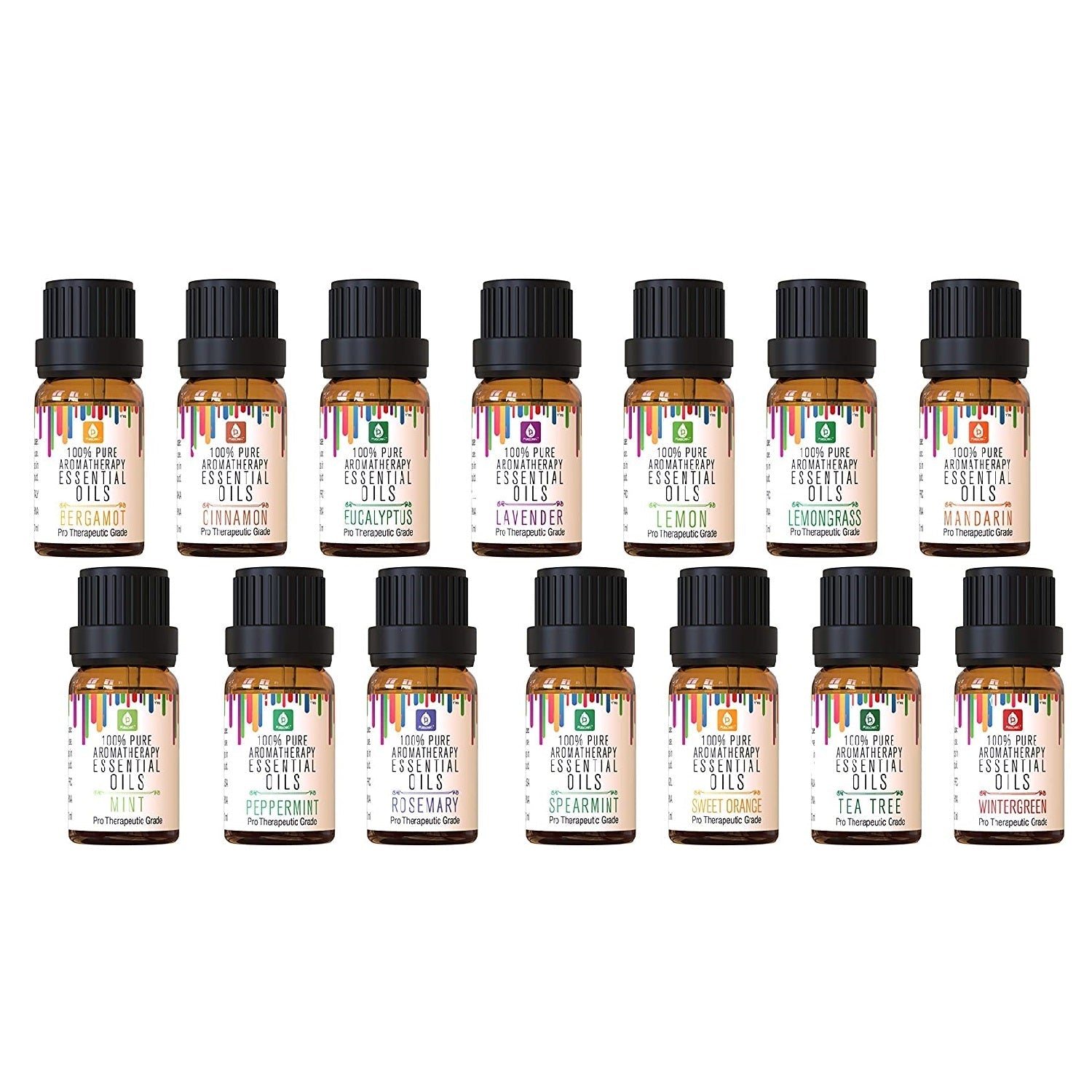 14 Pack of 100% Pure Essential Aromatherapy Oils - Couch Potato