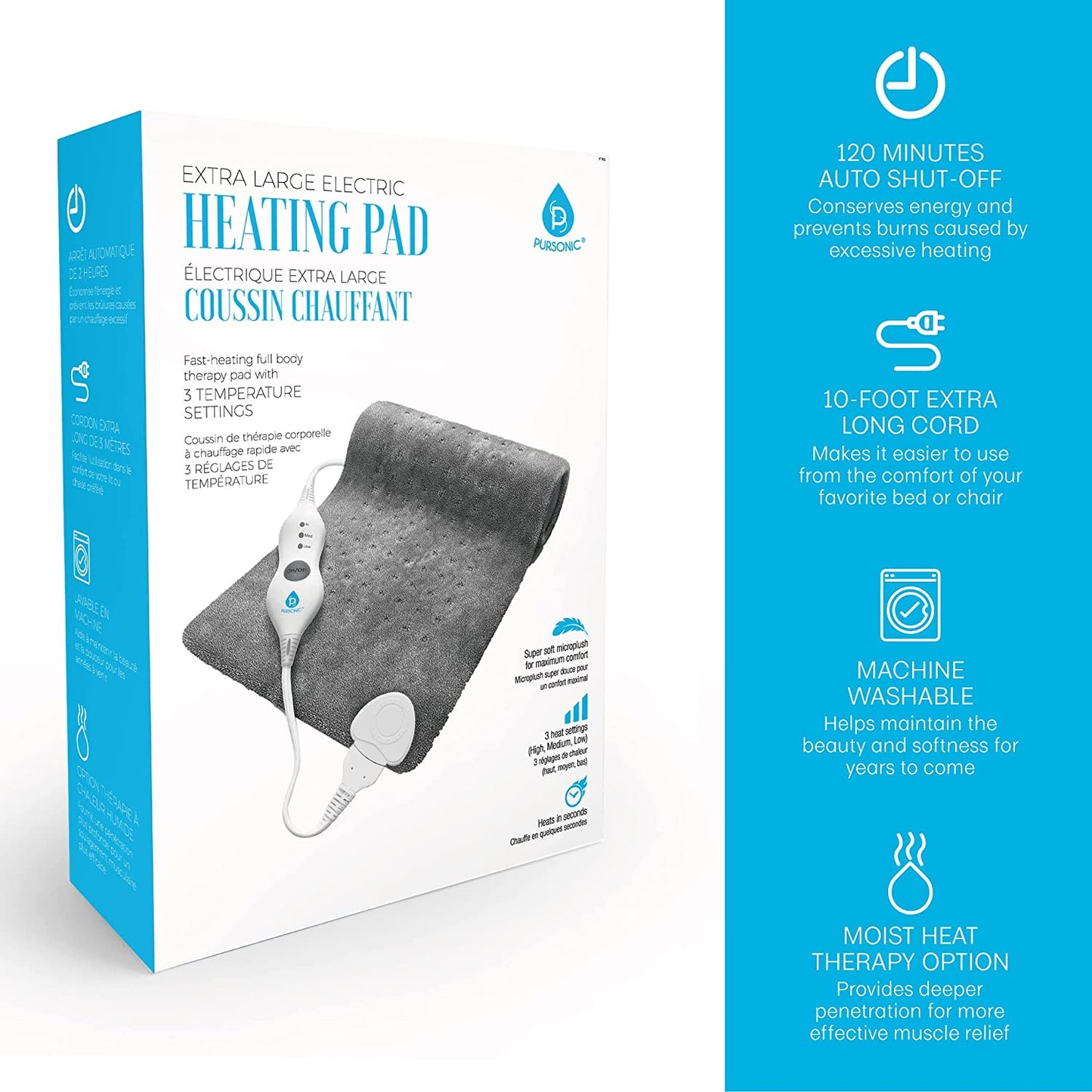 Electric Heating Pad - Couch Potato
