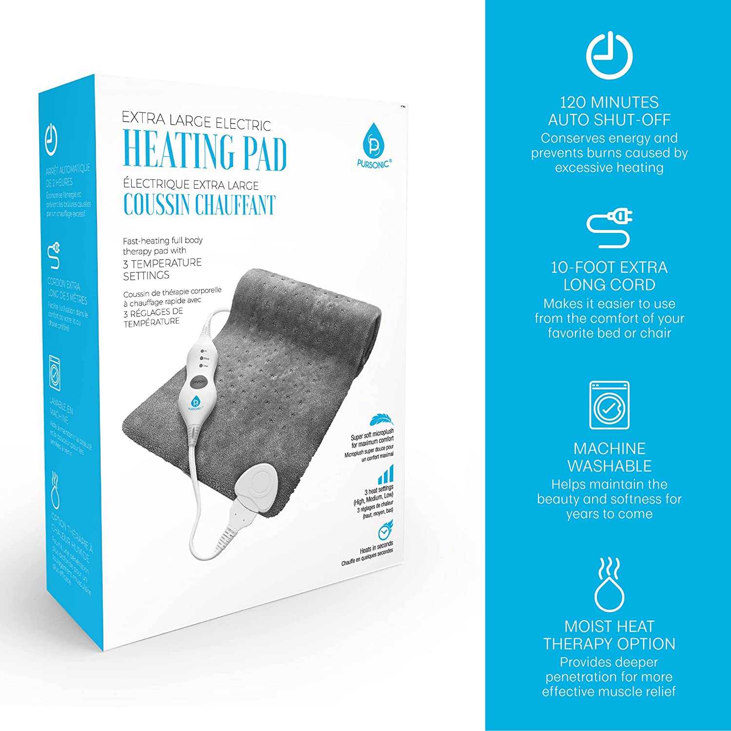 Electric Heating Pad - Couch Potato