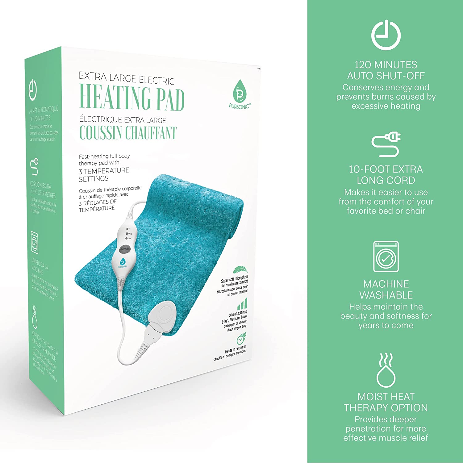 Electric Heating Pad - Couch Potato