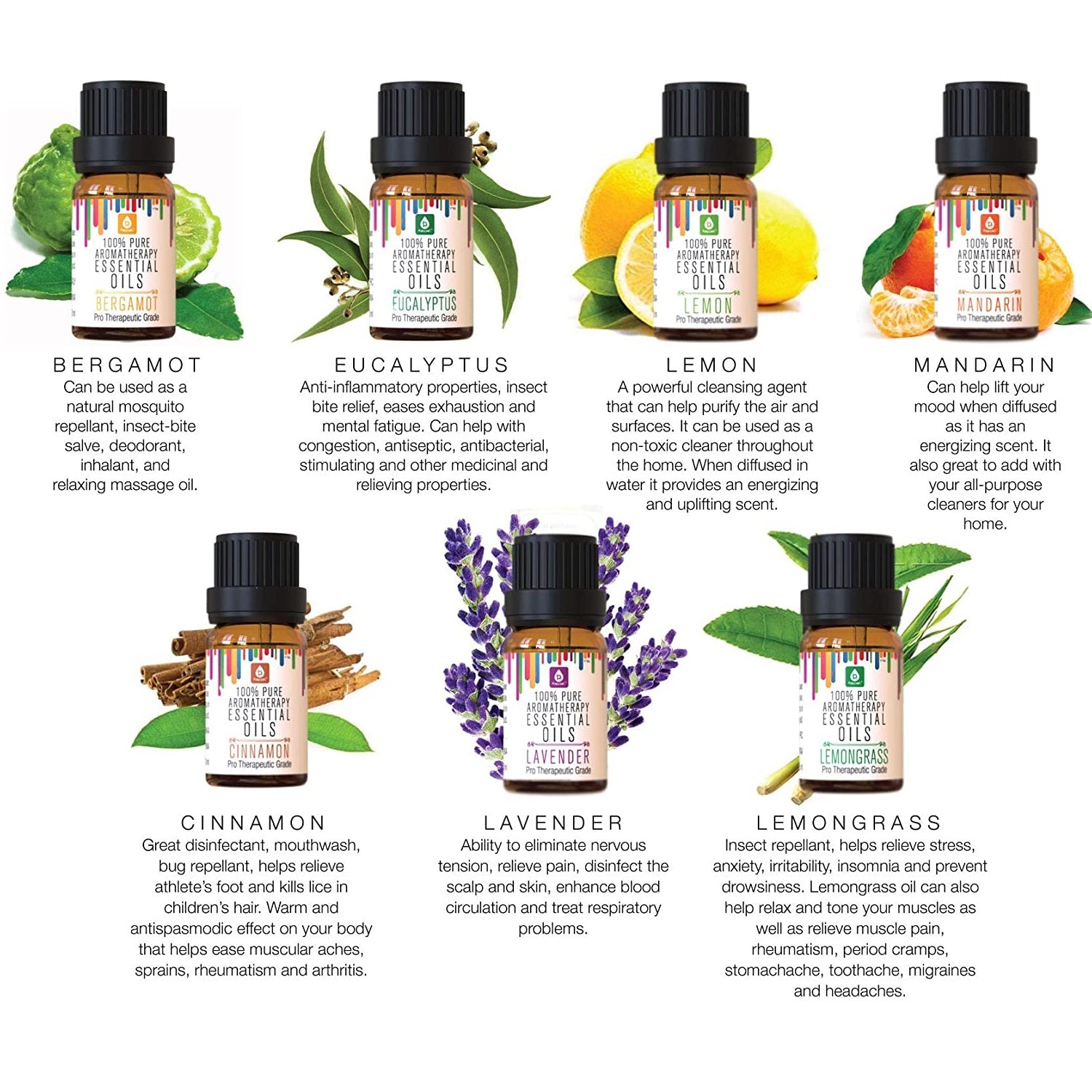 14 Pack of 100% Pure Essential Aromatherapy Oils - Couch Potato