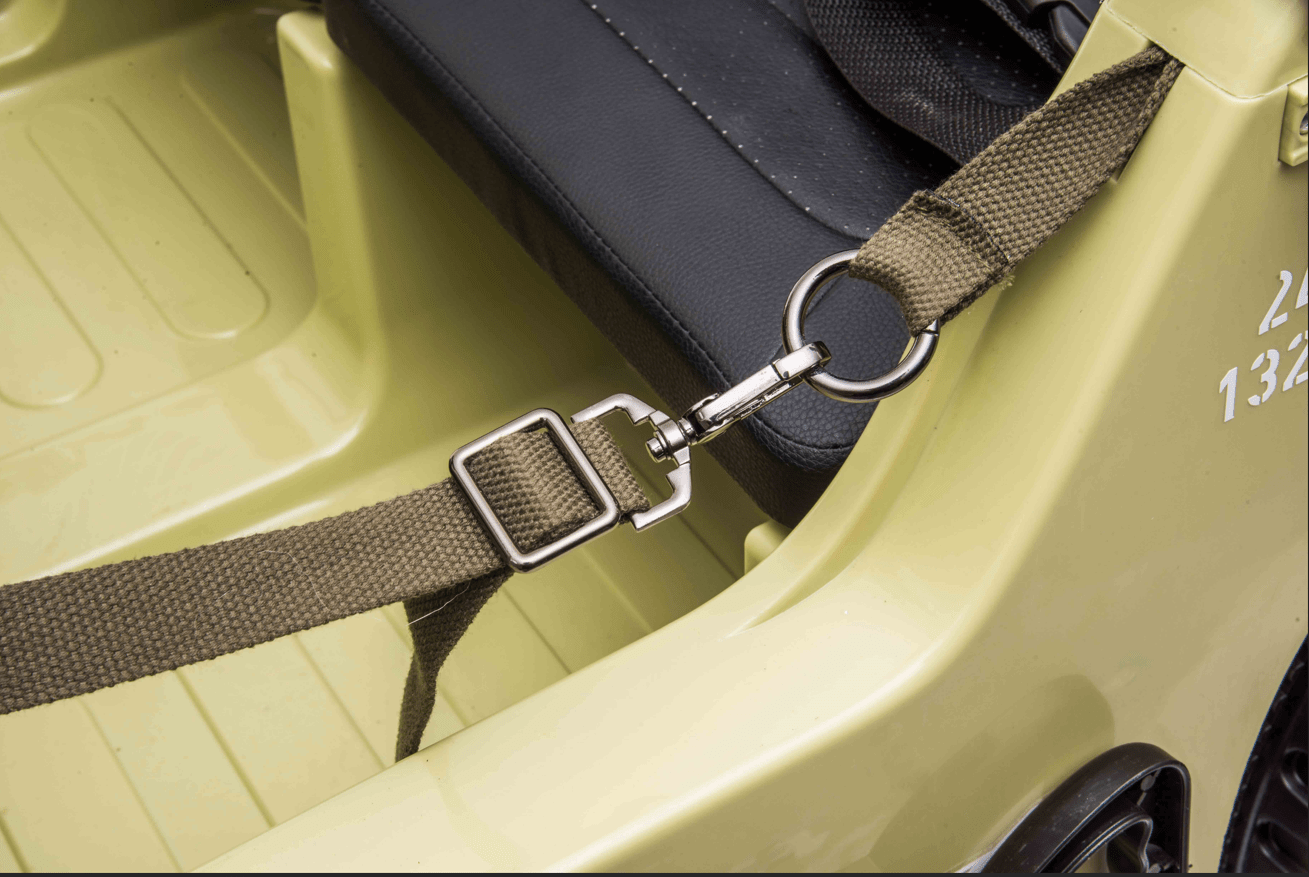 24V Army Truck 3 Seater DELUXE Kids Ride On Car with Remote Control - Couch Potato