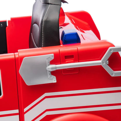2026 Fire Truck 12V DELUXE Kids Ride On Car with Remote Control - Couch Potato