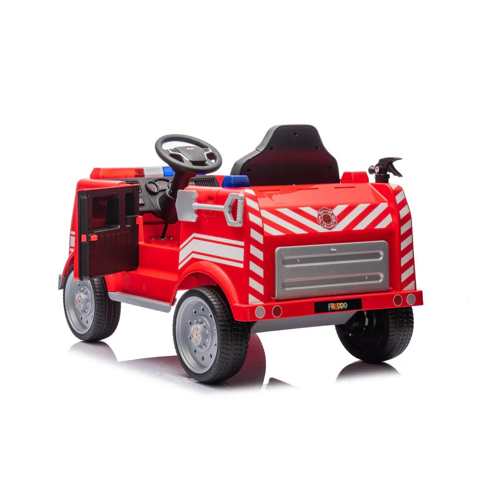 2026 Fire Truck 12V DELUXE Kids Ride On Car with Remote Control - Couch Potato
