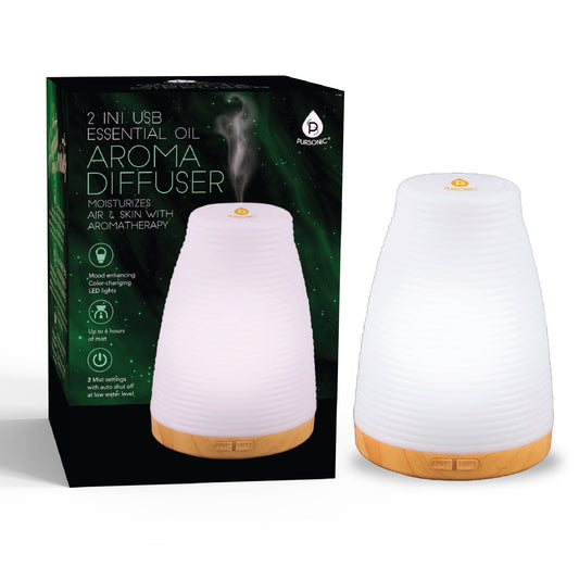 2 - in - 1 USB Essential oil Aroma Diffuser - Couch Potato
