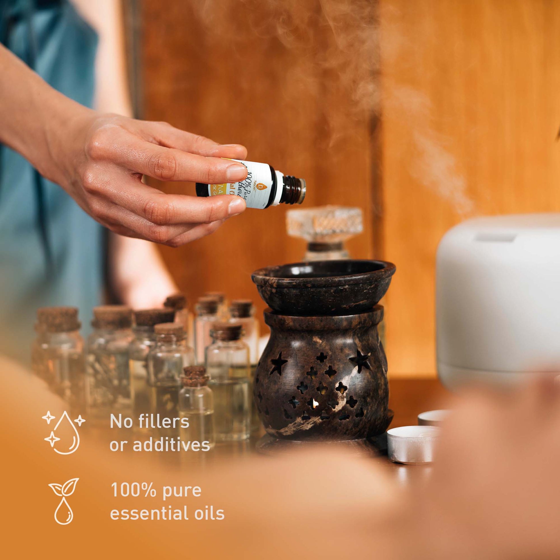 6 Pack of 100% Pure Essential Aromatherapy Oils Blends - Couch Potato