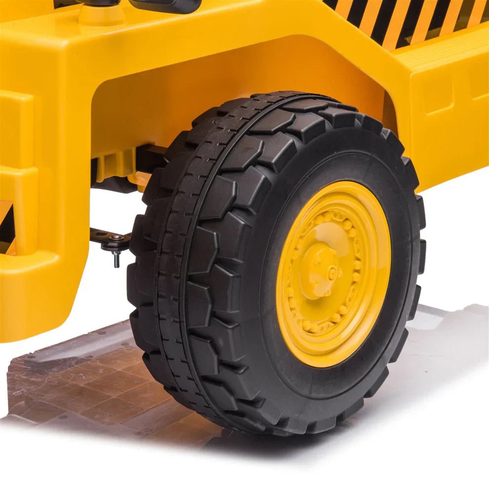 12V CAT Electric Dump Truck Kids Ride On - Couch Potato