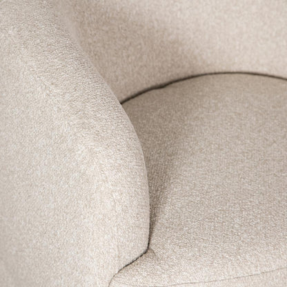 Aspen Swivel Chair - Beige Buff - Couch Potato