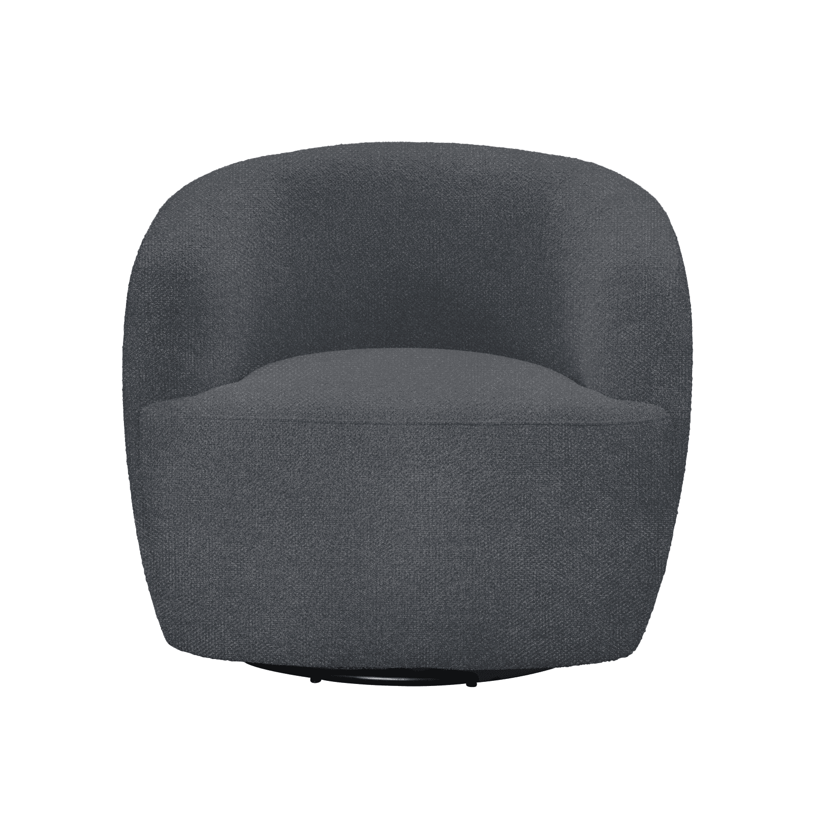 Aspen Swivel Chair - Charcoal - Couch Potato