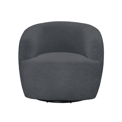 Aspen Swivel Chair - Charcoal - Couch Potato