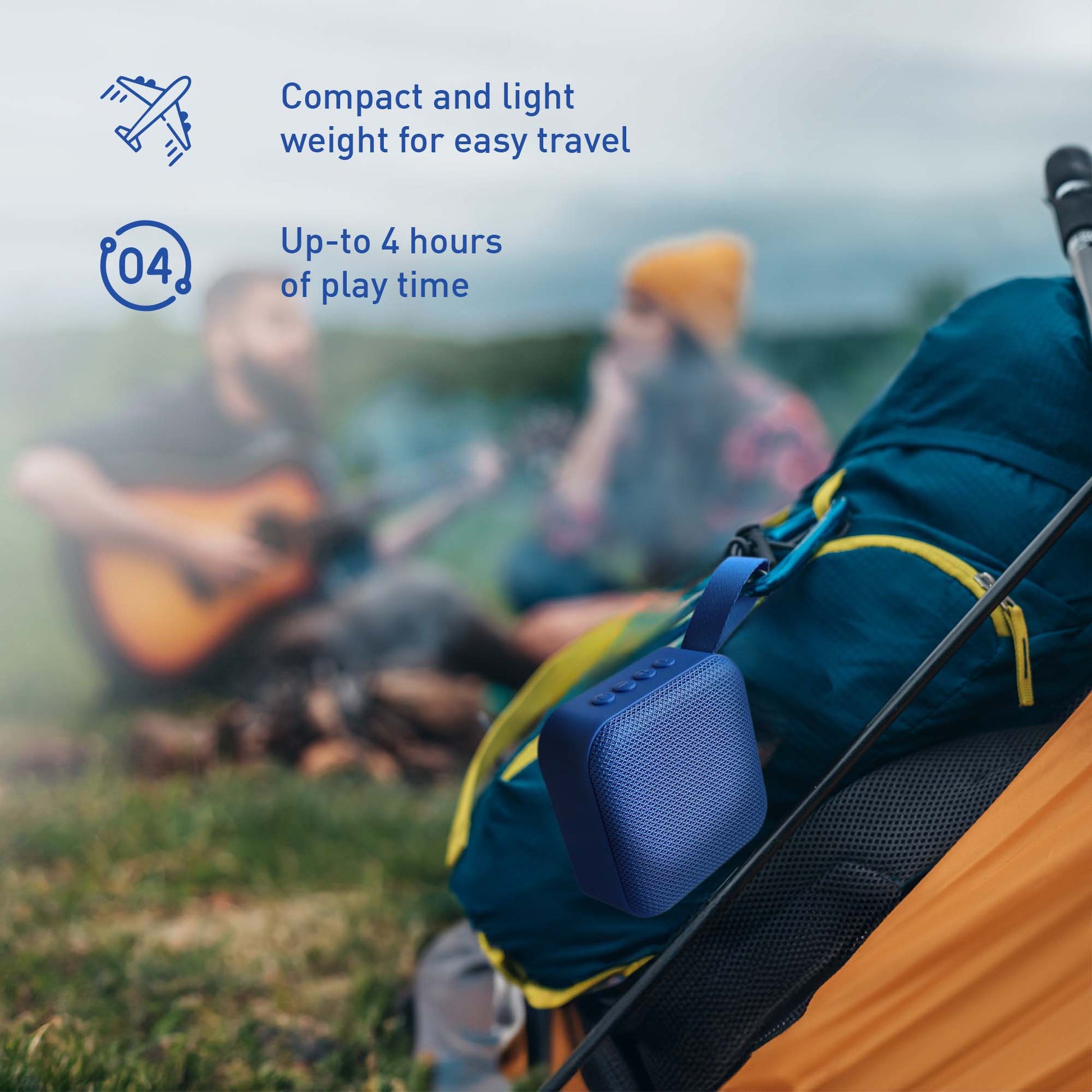 Pursonic Wireless Hydration & Sound Bundle – 2 - in - 1 Water Bottle Speaker & Portable Wireless Speaker - Couch Potato
