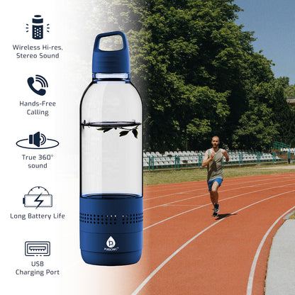 Pursonic 2 - in - 1 Water Bottle with Built - In Wireless Speaker - Couch Potato