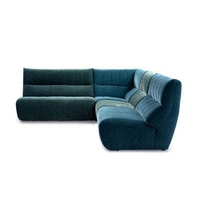 Camaro Modular Sectional - Blue/Green - Couch Potato