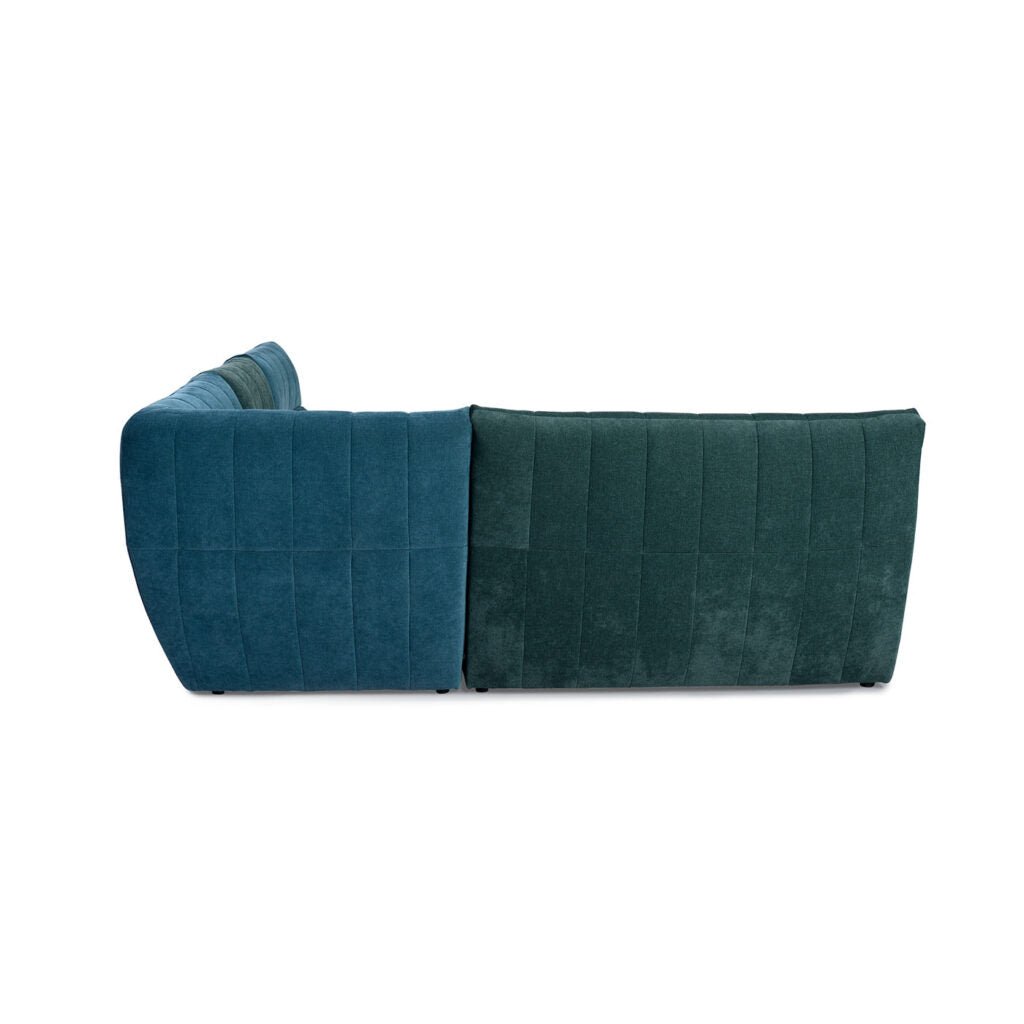Camaro Modular Sectional - Blue/Green - Couch Potato