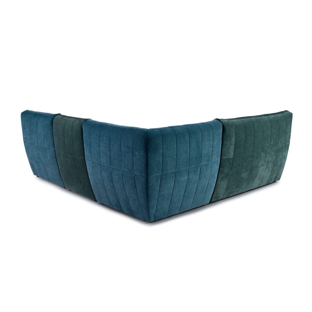 Camaro Modular Sectional - Blue/Green - Couch Potato