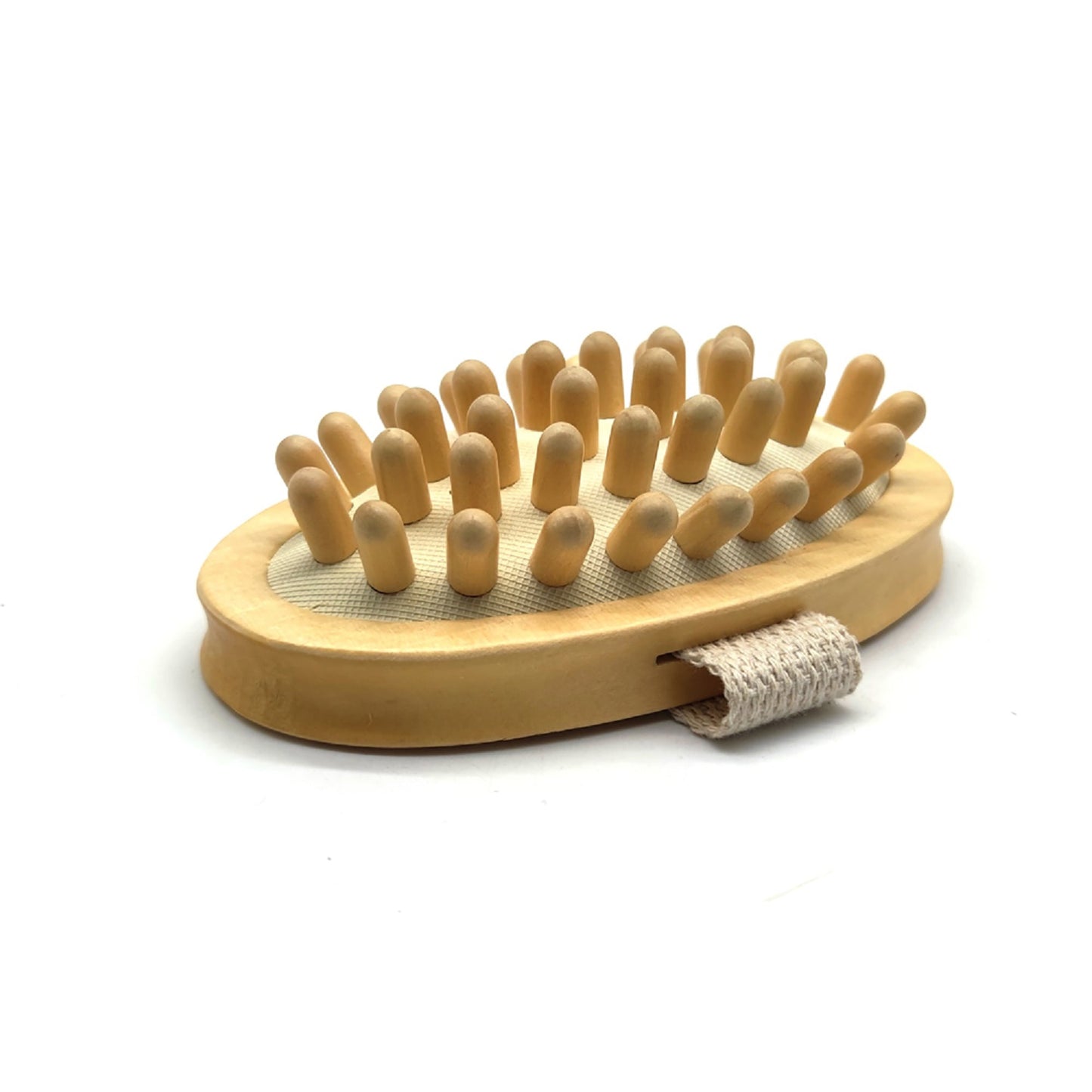 Rubber Massager with Lotus Wooden Handle - Couch Potato