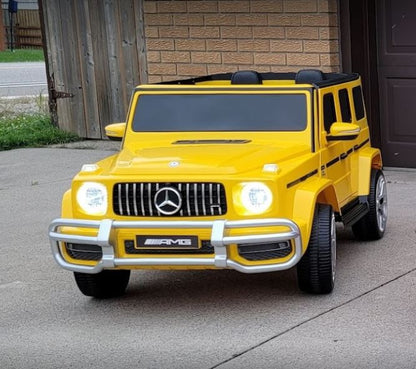 2026 24V Mercedes Benz AMG G63 G Wagon DELUXE 2 Seater Kids Ride On Car With Remote Control - Couch Potato